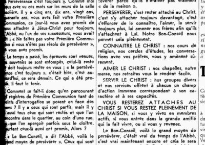 Le Grand Moyen de Persévérer