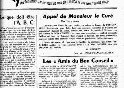 Les Amis du BON CONSEIL