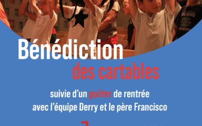 Bénédiction des cartables + goûter de rentrée