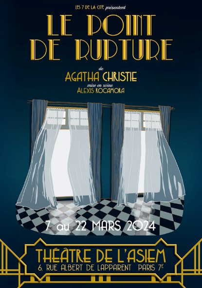 Pièce d’Agatha Christie le 13 mars 2024